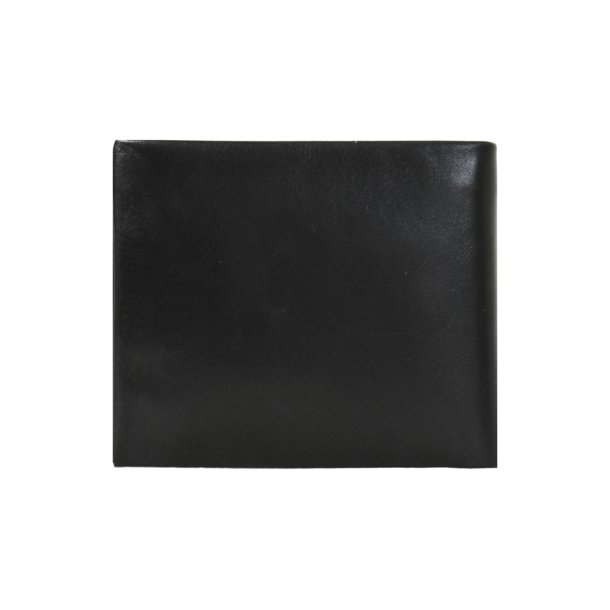 Belsac sort tofljet herrepung i skind med plads til kort, mnter og sedler