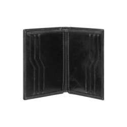 Klaes, Belsac sort herre kortholder i skind med plads til flere kort