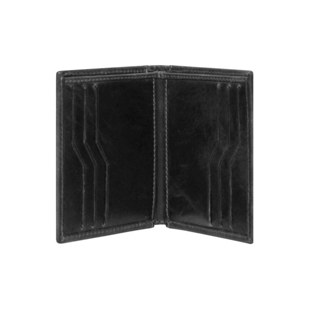 Klaes, Belsac sort herre kortholder i skind med plads til flere kort