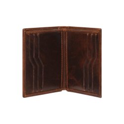 Klaes, Belsac cognac herre kortholder i skind med plads til flere kort