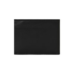 Belsac sort tofljet herrepung i skind med plads til kort, mnter og kort