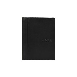 Belsac sort tofljet herrepung i skind med plads til mange kort samt sedler