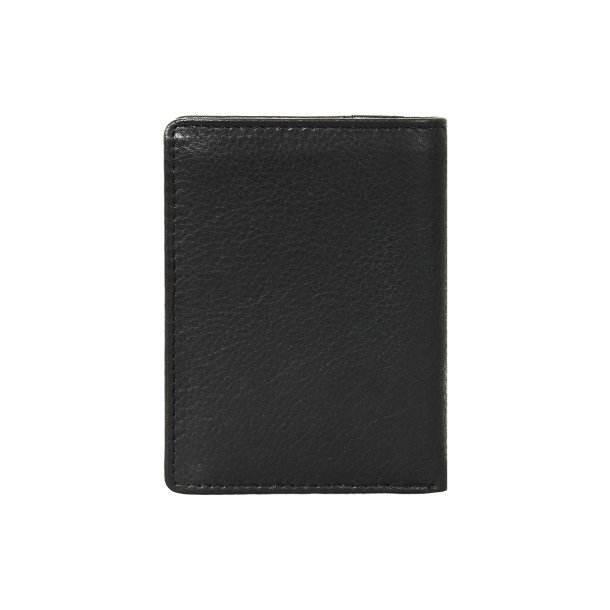 Belsac sort herre kortholder i skind med plads til mange kort