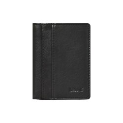 Belsac sort herre kortholder i skind med plads til mange kort