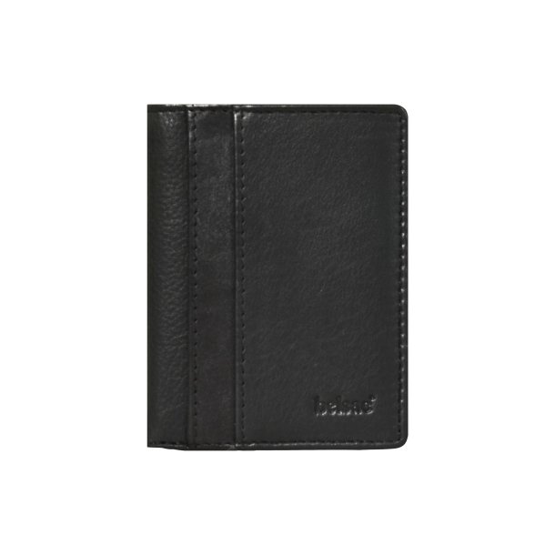 Belsac sort herre kortholder i skind med plads til mange kort