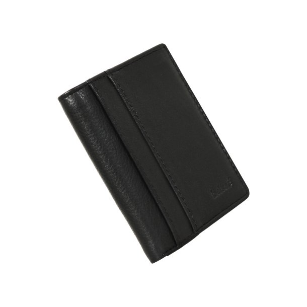 Belsac sort herre kortholder i skind med plads til mange kort