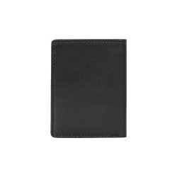 Belsac sort trefljet herrepung i skind med netlomme og plads til mnter, kort og sedler